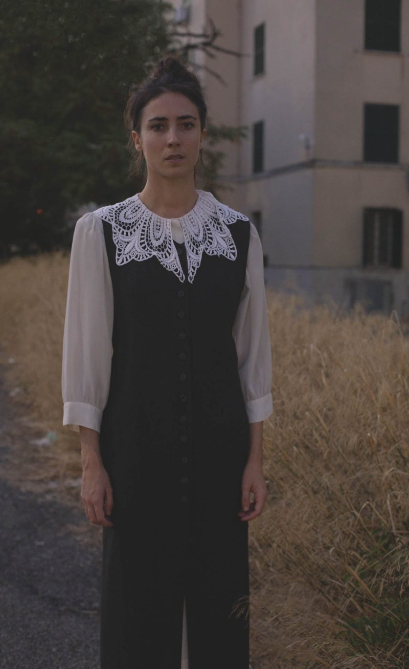 Wide lace collar SHIRT - Image 4