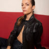 Leather SHIRT/JACKET
