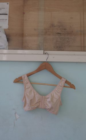 Powder pink elastic BRA