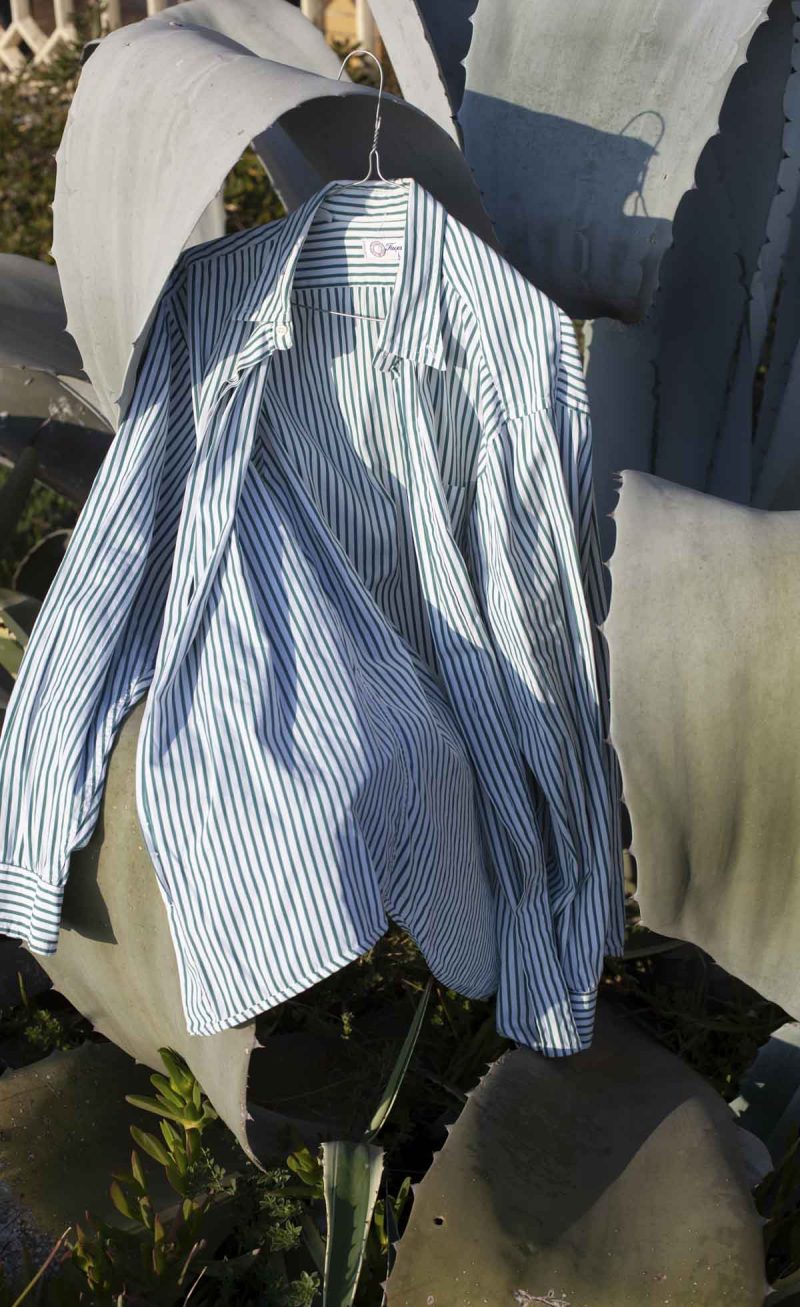 Green striped SHIRT - Image 3