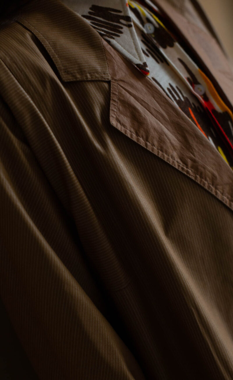 Striped TRENCH - Image 10
