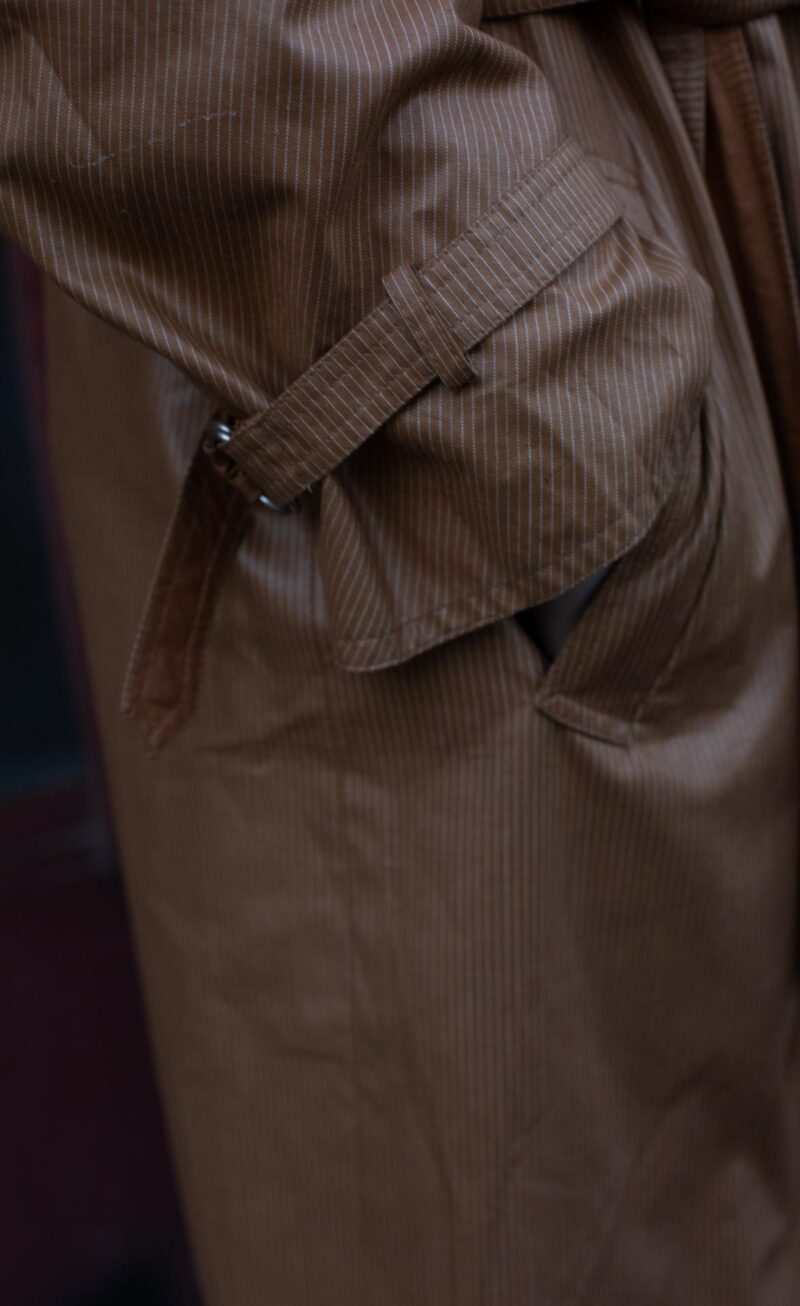 Striped TRENCH - Image 2