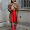Marella Red SKIRT - Image 3