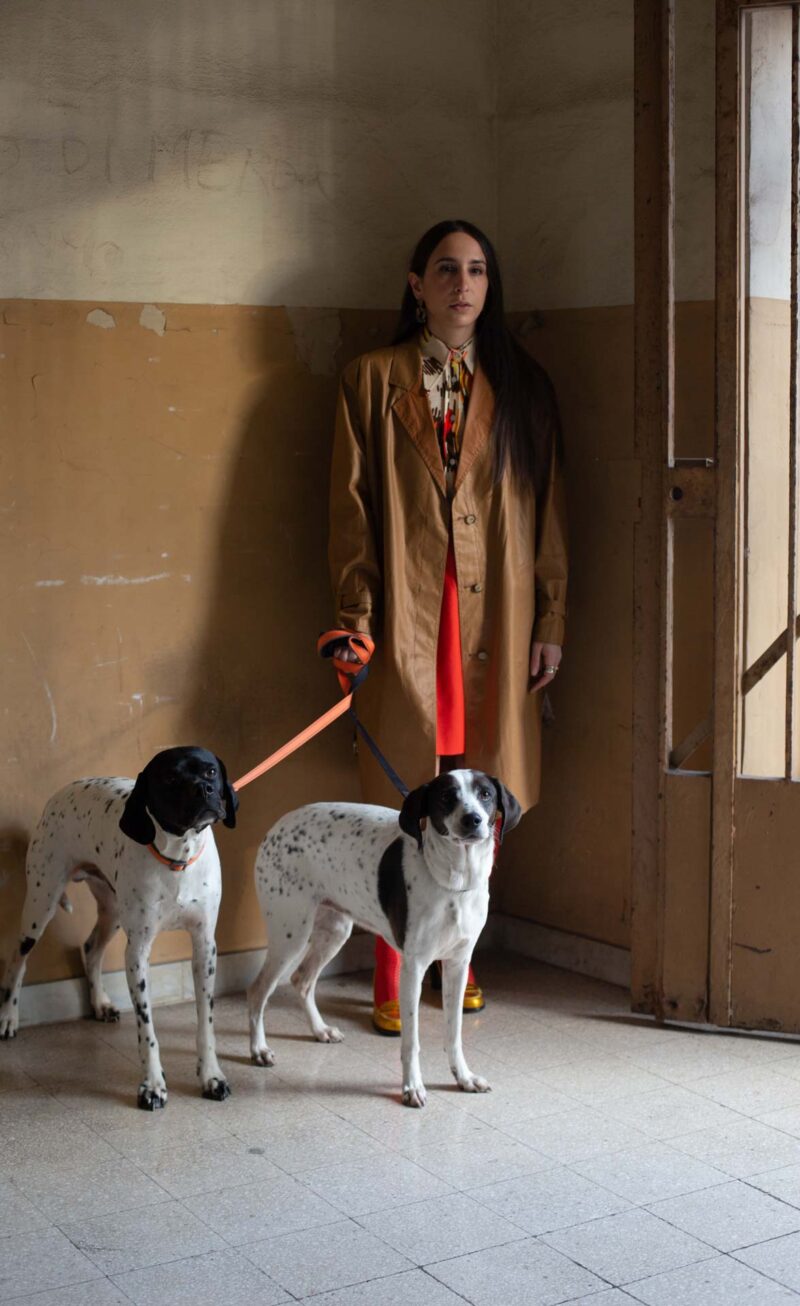 Striped TRENCH - Image 7