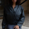 Bow Leather JACKET - Image 7