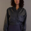 Bow Leather JACKET - Image 4