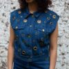 Moschino Denim GILET - Image 5