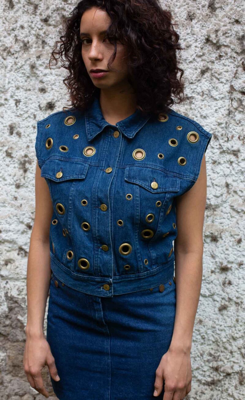 Moschino Denim GILET - Image 5