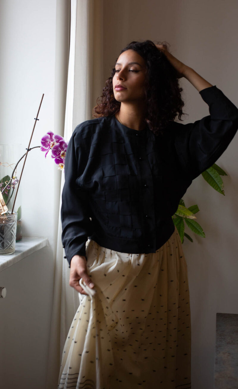 Silk Long SKIRT - Image 5