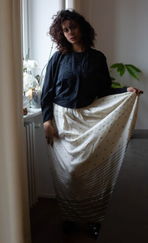 Silk Long SKIRT